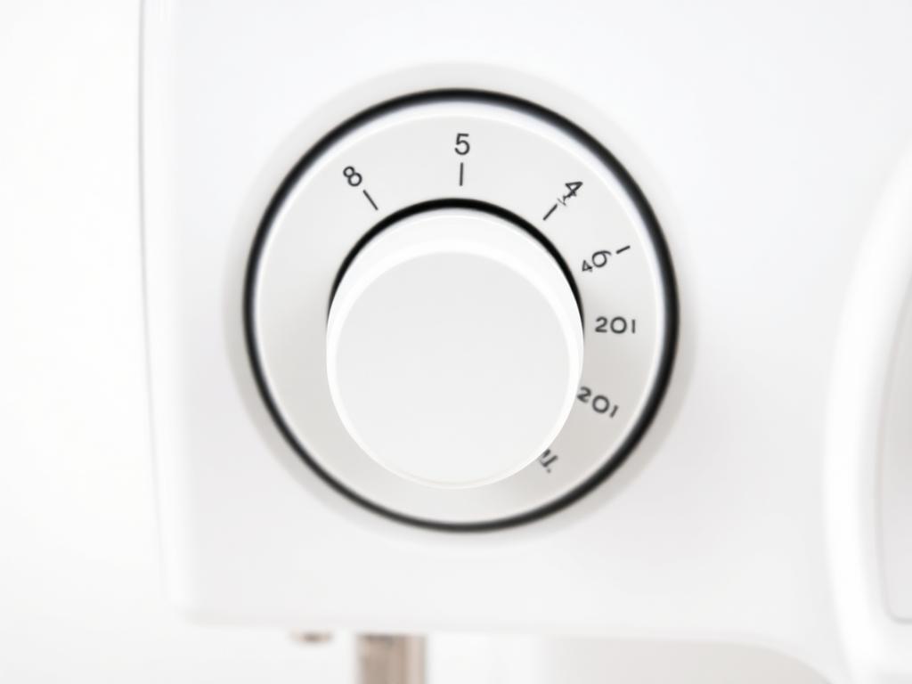 Dial de seleção de pontos da máquina de costura Singer M1605